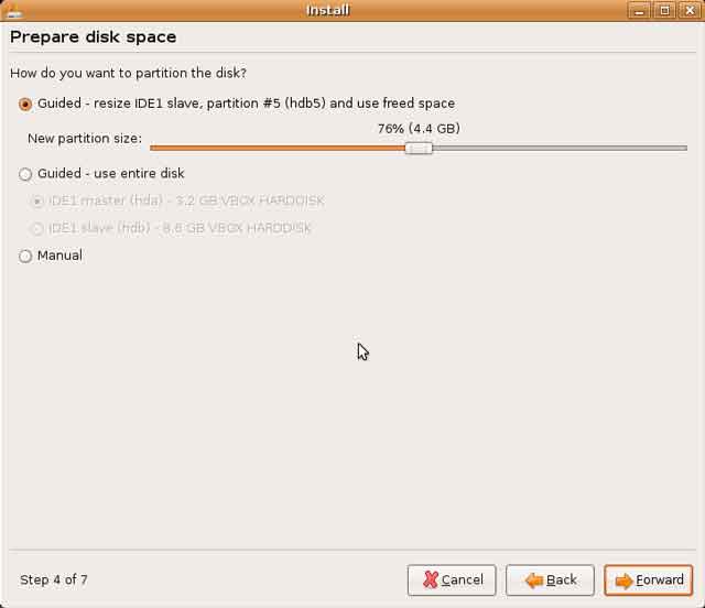 Ubuntu install figure 8